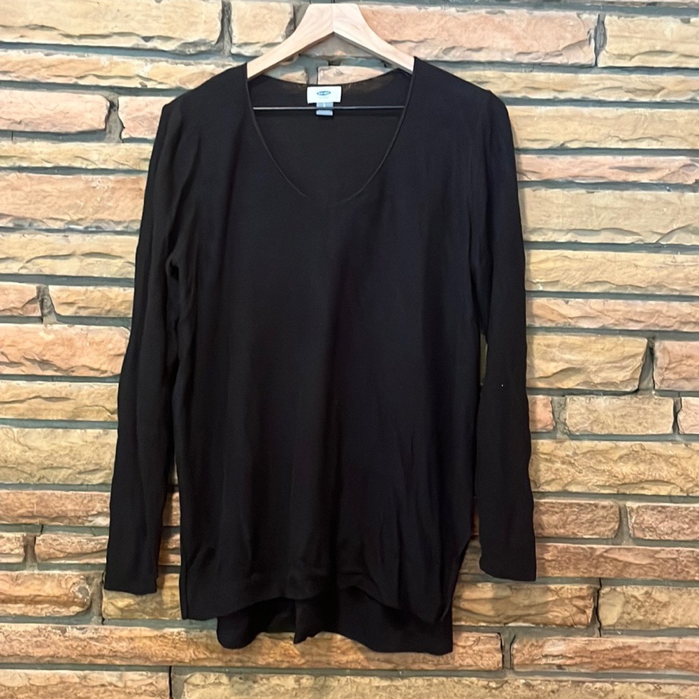 OLD NAVY || Black Lightweight Sweater